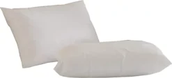 Lancashire Textiles Hospital Quality Medical Grade Waterproof Casing Wipe Down Pillows Medium Support - Pack Of 4