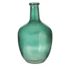 Large Green Bottle Vase With A Long Neck. Perfect For Flower Stems And Centrepieces. H30 Cm -DIY large green bottle vase with a long neck perfect for flower stems and centrepieces h30 cm5024242156825 01c MP