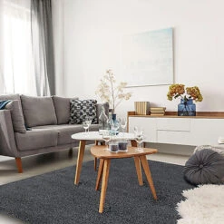 Lilia Shaggy Dark Grey Rug 120cmx57cm 8 Lilia Shaggy Dark Grey Rug 120cmx57cm -DIY lilia shaggy dark grey rug 120cmx57cm5021318021872 01i bq