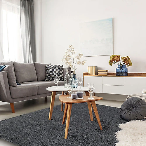 Lilia Shaggy Dark Grey Rug 120cmx57cm 5 Lilia Shaggy Dark Grey Rug 120cmx57cm - Image 3