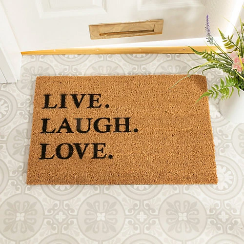 Live Laugh Love Doormat - Regular 60x40cm 3 Live Laugh Love Doormat - Regular 60x40cm