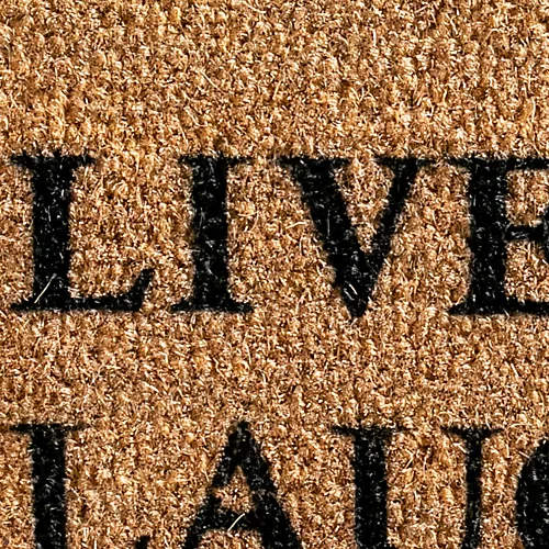Live Laugh Love Doormat - Regular 60x40cm 5 Live Laugh Love Doormat - Regular 60x40cm - Image 3