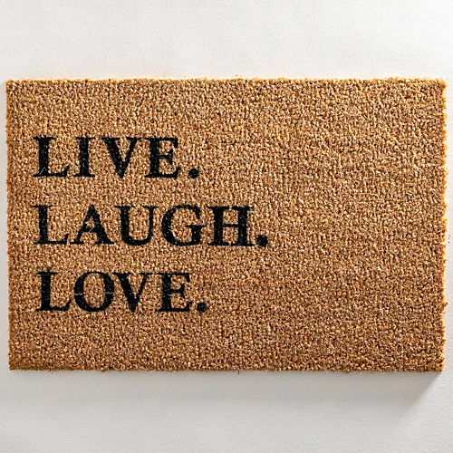 Live Laugh Love Doormat - Regular 60x40cm 6 Live Laugh Love Doormat - Regular 60x40cm - Image 4