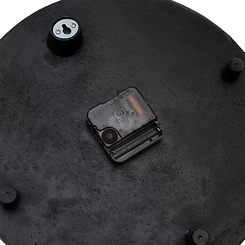 Livingandhome Black And Gold Decorative Roman Numeral Wall Clock 12 Inch 6 Livingandhome Black And Gold Decorative Roman Numeral Wall Clock 12 Inch - Image 4