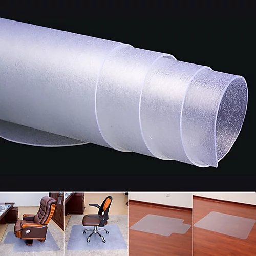 Livingandhome PVC Clear Non Slip Chair Mat Floor Carpet Floor Protector 900 Mm X 1200 Mm 5 Livingandhome PVC Clear Non Slip Chair Mat Floor Carpet Floor Protector 900 Mm X 1200 Mm - Image 3
