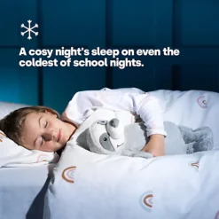 LIVIVO 1L Long Hot Water Bottle With Faux Fur Removable Fleece Cover, Machine Washable - 26cm/Sloth (Slate Grey) -DIY livivo 1l long hot water bottle with faux fur removable fleece cover machine washable 26cm sloth slate grey 5056295309019 04c MP