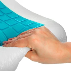 LIVIVO Cooling Orthopedic Memory Foam Contour Cervical Pillow With Gel For Firm Head, Neck, And Back Suppor 8 LIVIVO Cooling Orthopedic Memory Foam Contour Cervical Pillow With Gel For Firm Head, Neck, And Back Suppor -DIY livivo cooling orthopedic memory foam contour cervical pillow with gel for firm head neck and back suppor5056295301563 03c MP