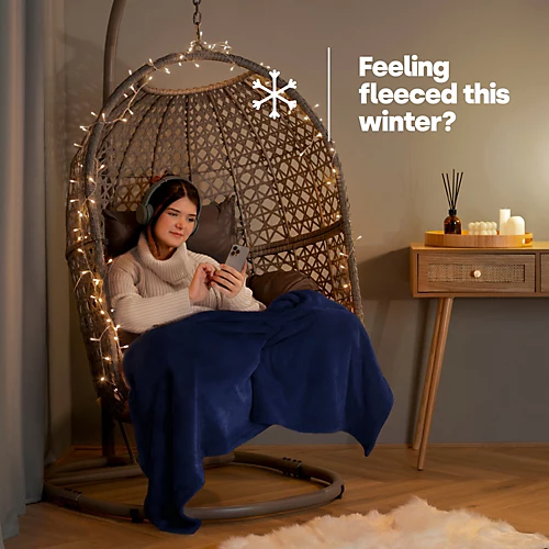 LIVIVO Flannel Fleece Blanket - Super Soft Throw, Cosy Fluffy Warm Solid Bed Couch Blanket Versatile Microfiber Blanket - Single 4 LIVIVO Flannel Fleece Blanket - Super Soft Throw, Cosy Fluffy Warm Solid Bed Couch Blanket Versatile Microfiber Blanket - Single - Image 2