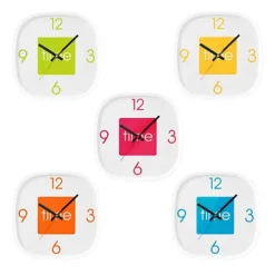 Maison By Premier Arco Hot Pink Wall Clock -DIY maison by premier arco hot pink wall clock5018705750071 03c MP