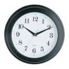 Maison By Premier Vintage Black Plastic Wall Clock -DIY maison by premier vintage black plastic wall clock5018705658872 01c MP