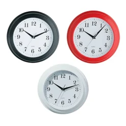 Maison By Premier Vintage Black Plastic Wall Clock -DIY maison by premier vintage black plastic wall clock5018705658872 02c MP