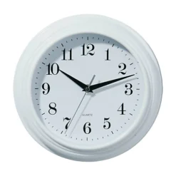 Maison By Premier Vintage White Plastic Wall Clock
