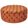 Make It A Home Anouska Orange Velvet Round Buttoned Pouffe 2 Make It A Home Anouska Orange Velvet Round Buttoned Pouffe -DIY make it a home anouska orange velvet round buttoned pouffe5018207415942 01c MP