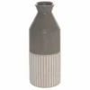 Mason Collection Ellipse Vase - Ceramic - L13 X W13 X H35 Cm - Grey -DIY mason collection ellipse vase ceramic l13 x w13 x h35 cm grey5050140254684 01c MP