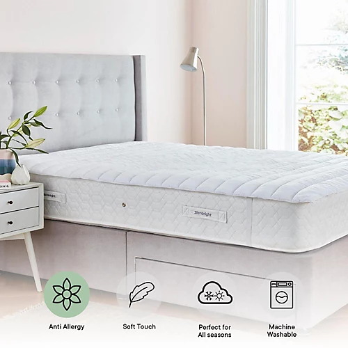 Mattress Topper Thick Deep Anti Allergy Luxury Soft Hotel Quality 5 Mattress Topper Thick Deep Anti Allergy Luxury Soft Hotel Quality - Image 3