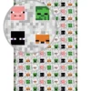 Minecraft Adventure 100% Cotton Single Fitted Sheet -DIY minecraft adventure 100 cotton single fitted sheet8592753031407 01c MP