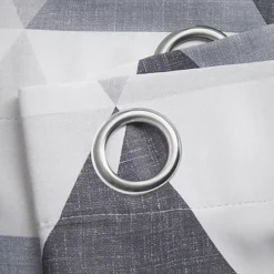 Mo 90" X 90" Charcoal (Ring Top Curtains) -DIY mo 90 x 90 charcoal ring top curtains 5039373091266 03c MP