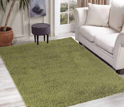 Modern Extra Large Small Soft 5cm Shaggy Non Slip Bedroom Living Room Carpet Runner Area Rug - Green 160 X 230 Cm -DIY modern extra large small soft 5cm shaggy non slip bedroom living room carpet runner area rug green 160 x 230 cm5000159874250 03c MP