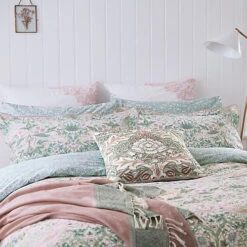 Morris & Co Strawberry Thief Pair Of Standard Pillowcases Cochineal Pink -DIY morris co strawberry thief pair of standard pillowcases cochineal pink5016709651516 04c MP