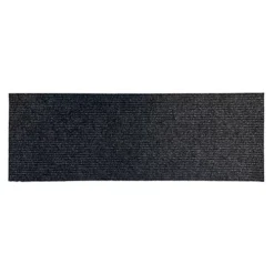 Mud Trapper Plain Dark Grey Runner 150cmx50cm