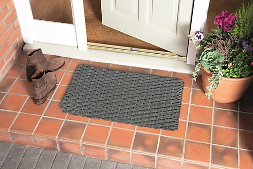 Naturelle Didsbury Braided 55x100cm Slate Polypropelyne Mat 3 Naturelle Didsbury Braided 55x100cm Slate Polypropelyne Mat