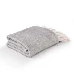 Nevni Mohair Style Light Weight Soft & Cozy Single Cotton Blanket -125 X 150 Cm, Light Grey -DIY nevni mohair style light weight soft cozy single cotton blanket 125 x 150 cm light grey5060414800073 03c MP