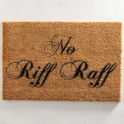 No Riff Raff Doormat - Regular 60x40cm 9 No Riff Raff Doormat - Regular 60x40cm -DIY no riff raff doormat regular 60x40cm8438637217409 04c MP