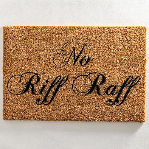 No Riff Raff Doormat - Regular 60x40cm 6 No Riff Raff Doormat - Regular 60x40cm - Image 4
