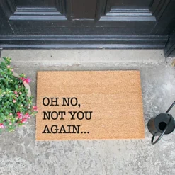 Oh No Not You Again Doormat - Regular 60x40cm -DIY oh no not you again doormat regular 60x40cm8438678566023 03c MP