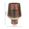 Opulent Tall Curved Metallic Bronze Vase H26Cm W20Cm 1 Opulent Tall Curved Metallic Bronze Vase H26Cm W20Cm -DIY opulent tall curved metallic bronze vase h26cm w20cm5055352853915 01c MP