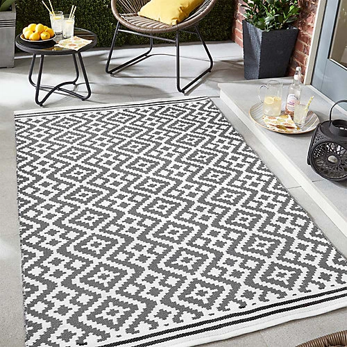 Origins Aztec Grey/Dark Rug 200 X 290 3 Origins Aztec Grey/Dark Rug 200 X 290