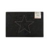 Oseasons Star Medium Embossed Doormat In Black -DIY oseasons star medium embossed doormat in black5056010142983 01c MP