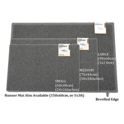 Oseasons Star Medium Embossed Doormat In Black 8 Oseasons Star Medium Embossed Doormat In Black -DIY oseasons star medium embossed doormat in black5056010142983 03c MP