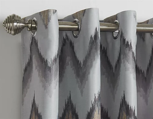 Oslo Eyelet Blockout Curtains Curtain Pair 5 Oslo Eyelet Blockout Curtains Curtain Pair - Image 3