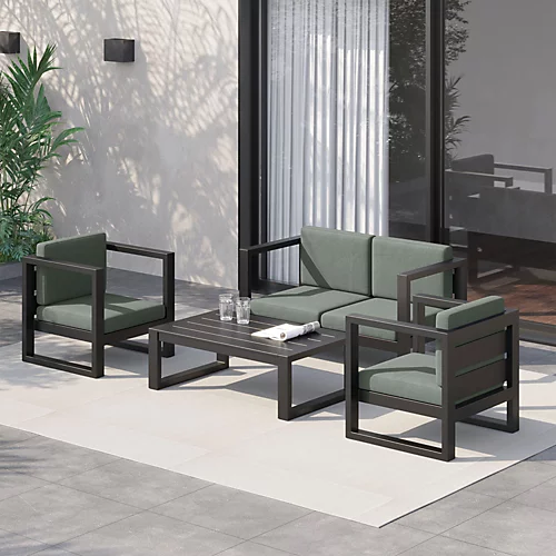 Outsunny Cushion Cover Replacement Patio Rattan Furniture Seat Cover Grey 3 Outsunny Cushion Cover Replacement Patio Rattan Furniture Seat Cover Grey