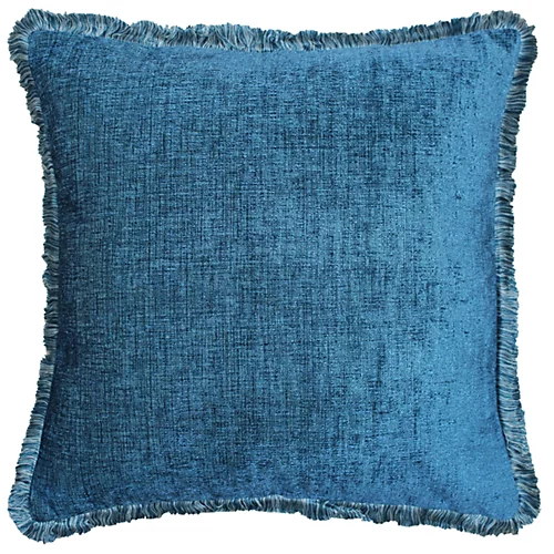 Paoletti Astbury Chenille Fringed Polyester Filled Cushion 3 Paoletti Astbury Chenille Fringed Polyester Filled Cushion