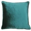 Paoletti Luxe Velvet Piped Polyester Filled Cushion -DIY paoletti luxe velvet piped polyester filled cushion5025532283436 01c MP