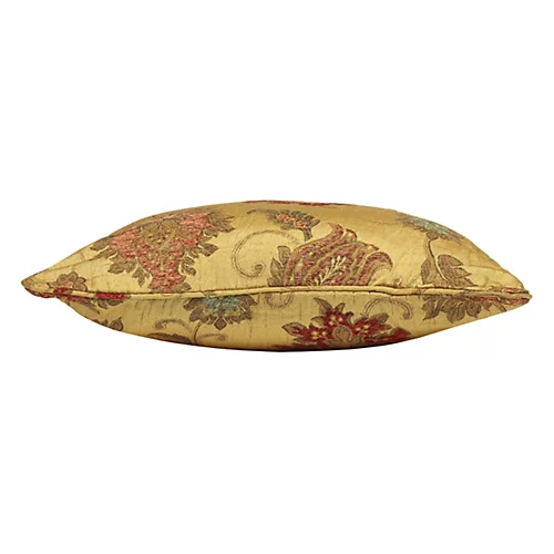 Paoletti Zurich Floral Patterned Jacquard Polyester Filled Cushion 4 Paoletti Zurich Floral Patterned Jacquard Polyester Filled Cushion - Image 2