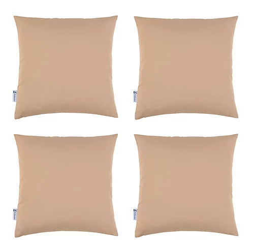 Proheeder Water Resistant Scatter Cushion Covers 45 X 45cm - Beige 4 Pack 3 Proheeder Water Resistant Scatter Cushion Covers 45 X 45cm - Beige 4 Pack