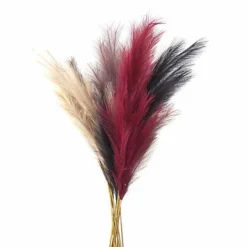 Scarlet Large Faux Pampas Grass Stem -DIY scarlet large faux pampas grass stem5050140210284 03c MP