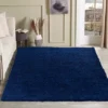 Serdim Rugs Plain Living Room Shaggy Area Rugs Navy 120x170 Cm -DIY serdim rugs plain living room shaggy area rugs navy 120x170 cm5056095222945 01c MP