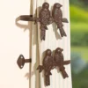 Set Of 2 Cast Iron Perched Bird Curtain Tie Backs 1 Set Of 2 Cast Iron Perched Bird Curtain Tie Backs -DIY set of 2 cast iron perched bird curtain tie backs5060633940116 01c MP