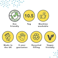 Snug 10.5 Tog Just Right Single Duvet -DIY snug 10 5 tog just right single duvet5012701532808 08i bq