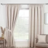 Sundour Eclipse Blackout Pencil Pleat Curtains Beige 90x72" -DIY sundour eclipse blackout pencil pleat curtains beige 90x72 5023074030679 01c MP