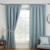 Sundour Eclipse Blackout Pencil Pleat Curtains Blue 66x90" 1 Sundour Eclipse Blackout Pencil Pleat Curtains Blue 66x90" -DIY sundour eclipse blackout pencil pleat curtains blue 66x90 5023074030839 01c MP