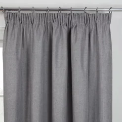 Sundour Eclipse Blackout Pencil Pleat Curtains Grey 90x72" -DIY sundour eclipse blackout pencil pleat curtains grey 90x72 5023074030761 02c MP