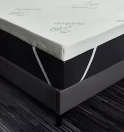 Super Soft Bamboo Bounce Back Foam Mattress Topper - 5cm -DIY super soft bamboo bounce back foam mattress topper 5cm5034567871730 04c MP