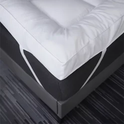 Superking 4 Inch Thick Super Soft Mattress Topper, Hypoallergenic, Comfy, Deep Fill - Machine Washable -DIY superking 4 inch thick super soft mattress topper hypoallergenic comfy deep fill machine washable0618202330940 04c MP