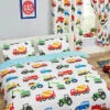Trucks And Transport Double Duvet Cover And Pillowcase Set -DIY trucks and transport double duvet cover and pillowcase set5027491237758 01c MP
