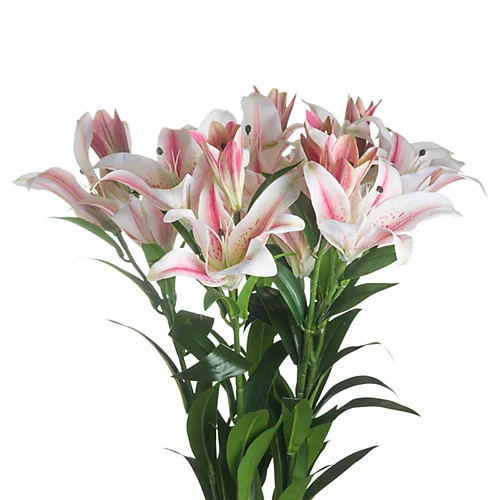 UK Homeliving Artificial Stargazer Lily 6 UK Homeliving Artificial Stargazer Lily - Image 4